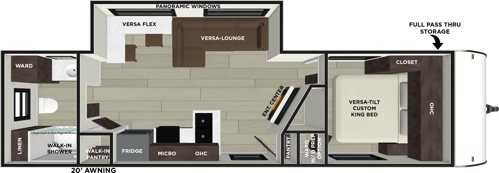 Wildwood 26RBS Floorplan